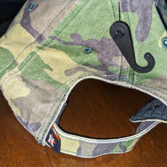 '47 Brand Houston Astros Camo Clean Up Adjustable Dad Hat One Size NEW - Picture 3 of 9